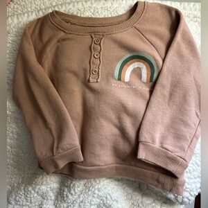 Grayson Collective | Fleece Logo Sweater
